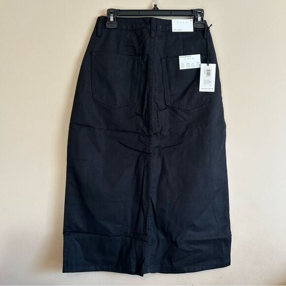 WeWoreWhat midi skirt women’s size 26 black - Picture 3 of 6